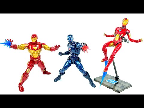 Marvel Legends Ursa Major BAF Wave Modular & Stealth Armor Iron Man and Ironheart Chefatron Review