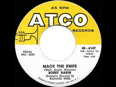 1959 HITS ARCHIVE: Mack The Knife - Bobby Darin (a #1 record)