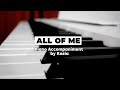 All of Me (Selah) | Piano Accompaniment by Kezia Eve