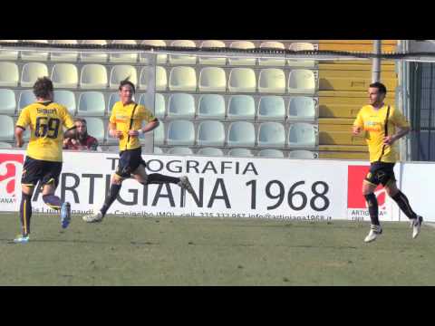 Modena-Cittadella 3-0, il gol del 2-0 di Ardemagni