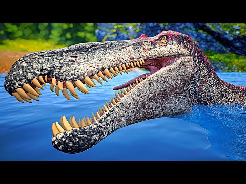 Giganotosaurus Thieves in the Night! My Suchomimus Family Was Devoured! The Isle Dinosaurs