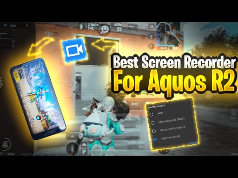 Best Screen Recorder For Aquos R2 | Internal Audio | Aquos R2 | Dark Carlo
