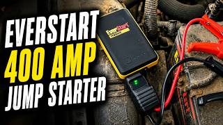 EverStart 400 Amp Jump Starter Review (Jump Starting A Car)