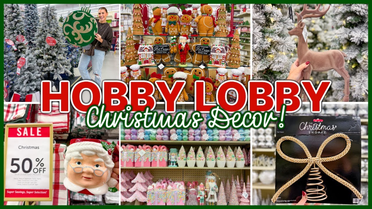 🎄✨ Hobby Lobby DID NOT Hold Back — Christmas 2025 Is NEXT LEVEL!! *must see* 😱