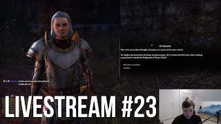Stay Home and Play ESO - Lucien Flavius Voice Actor Plays Elder Scrolls Online - Livestream 23