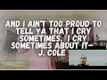 True Story Telling | J. Cole - Lost Ones *REACTION*