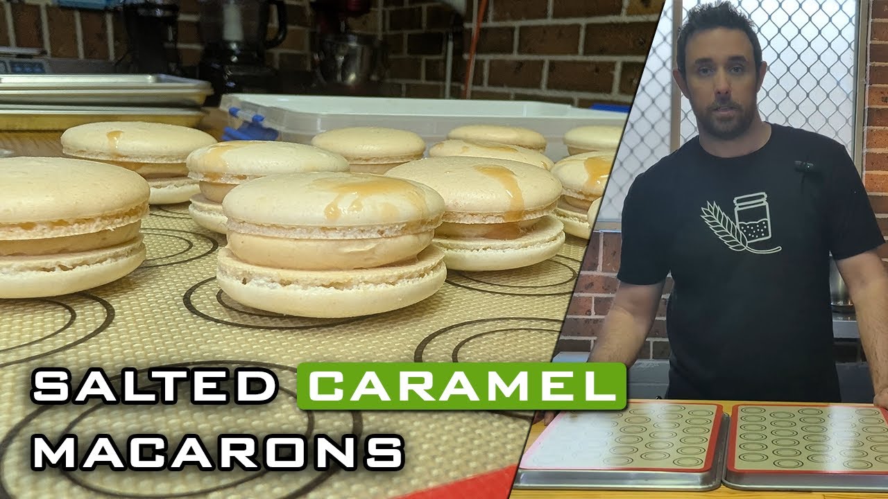Salted Caramel Macarons Made Easy | Swiss Meringue Method Tutorial