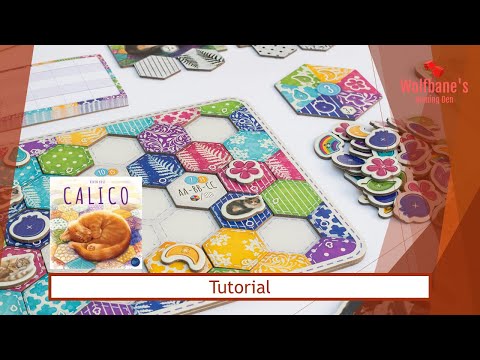 Calico [Board Game] - Tutorial / How To Play