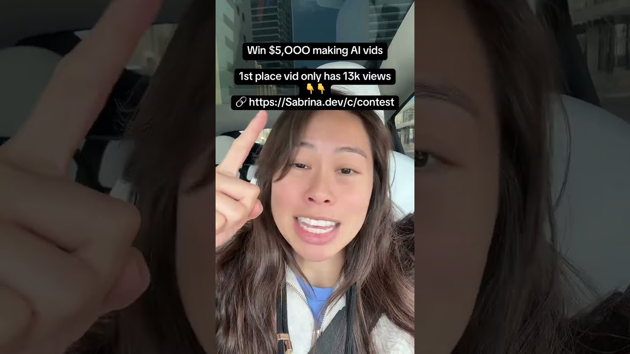 Win $5OOO making Ai vids, top place video only has 13k views, game on 🔥 Go here to learn more: