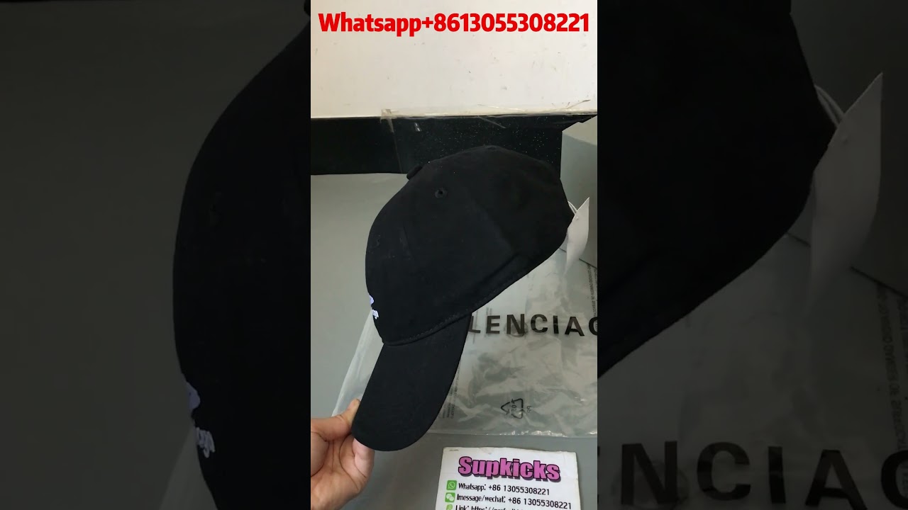 Fashion Balenciaga 3B Sports Icon baseball cap Review from Supkicks #supkicks #balenciaga #cap #hat