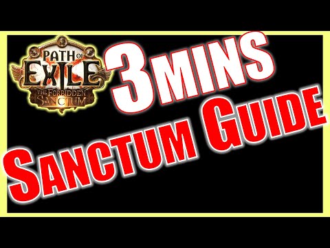 [ POE 3.20 ]Quick Simple But Detail ! Sanctum Guide .Lycia's Invocation And Sanctum Farming Strategy