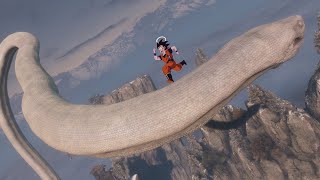 [閒聊] 隻狼的蛇蛇光半身就有小百岳等級囉~