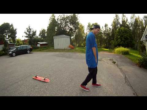 line med stukade fötter.