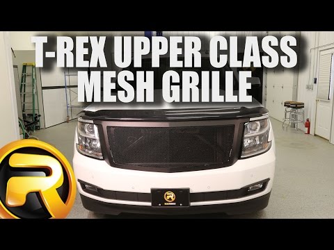 How to Install T-Rex Upper Class Mesh Grille on a 2015 Chevy Suburban