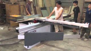 Máy cắt ván MDF - Máy cưa bàn trượt Trung Quốc