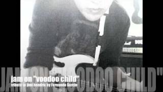 voodoo child whit backing track
