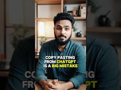 🚨 STOP copy-pasting from ChatGPT!