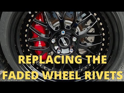 How to replace wheel rivets Esr,Avid1,Aodhan and more