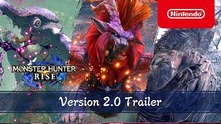 Nintendo Monster Hunter Rise - 2.0 Launch - Nintendo Switch anuncio