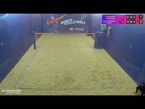 18:05 A. Antonenko / V. Sydorenko - D. Vakulenko / S. Borets 09.02.2023 | Winners Beach Volleyball