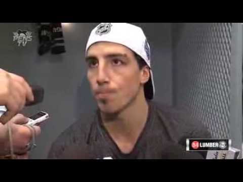 Marc-Andre Fleury: Post Game 3/1/14 [Stadium Series]