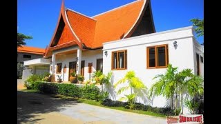 Thai Style Three Bedroom Pool Villa For Rent in Rawai 