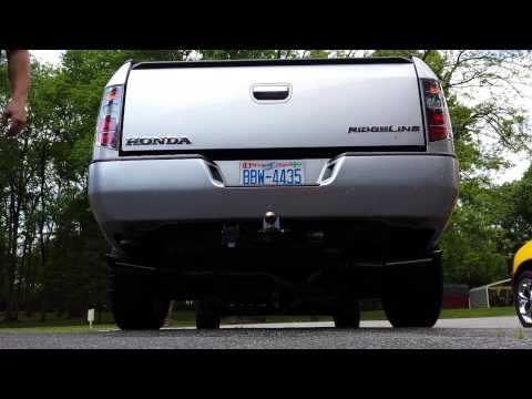 Honda Ridgeline Dual Exhaust w/ tips