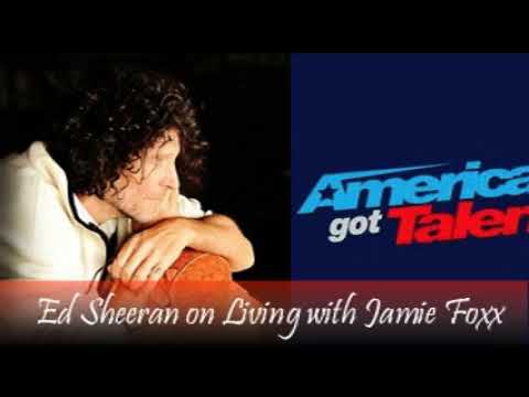Ed Sheeran on Living with Jamie Foxx – The Howard Stern Show