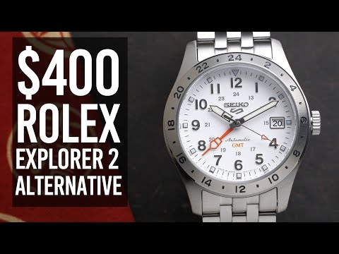 The Perfect Affordable Rolex Explorer II Alternative - Seiko 5 SBSC009