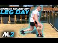 My Legs Got SORE! - Resistance-Band Workout Day 11 - Daily Home Workout with Marc Lobliner