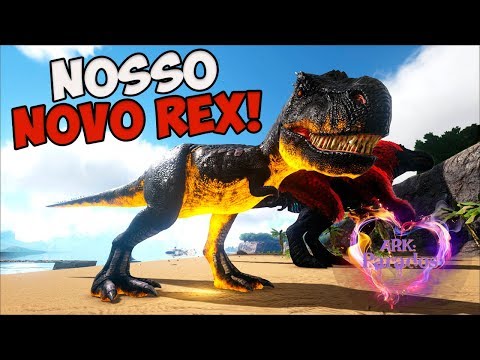 ARK PARADOS - DINOSSAURO ep.12 - DOMAMOS O REX ABANDONADO!