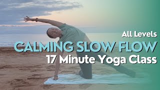 17 Minute Yoga Class - Calming Slow Flow