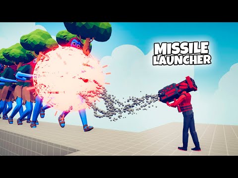 MISSILE LAUNCHER vs EVERY FACTION | TABS Totally Accurate Battle Simulator
