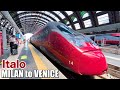 🇮🇹Riding the Amazing Italian Bullet Train First Class 