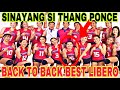 THANG PONCE SINAYANG NANG CREAMLINE! BEST LIBERO #volleyball #philippinevolleyball #thangponce