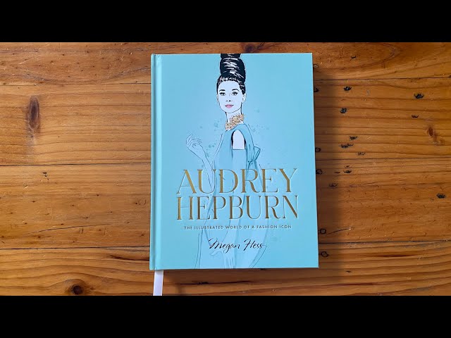 Vídeo relacionado con Audrey Hepburn. Elegancia natural: 3 (Biblioteca Megan Hess)