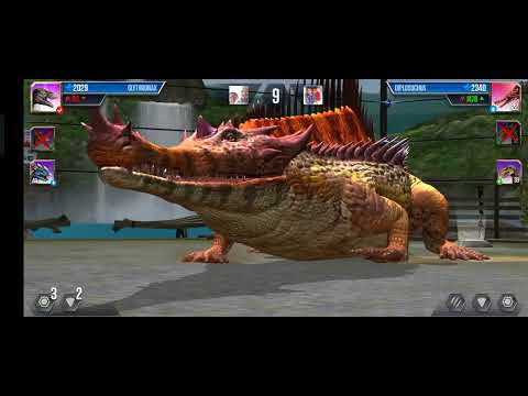 ALL HYBRIDS GLYTHRONAX OSTAPOSAURUS INDOMINUS REX GEN 2 / Jurassic world the game #1303
