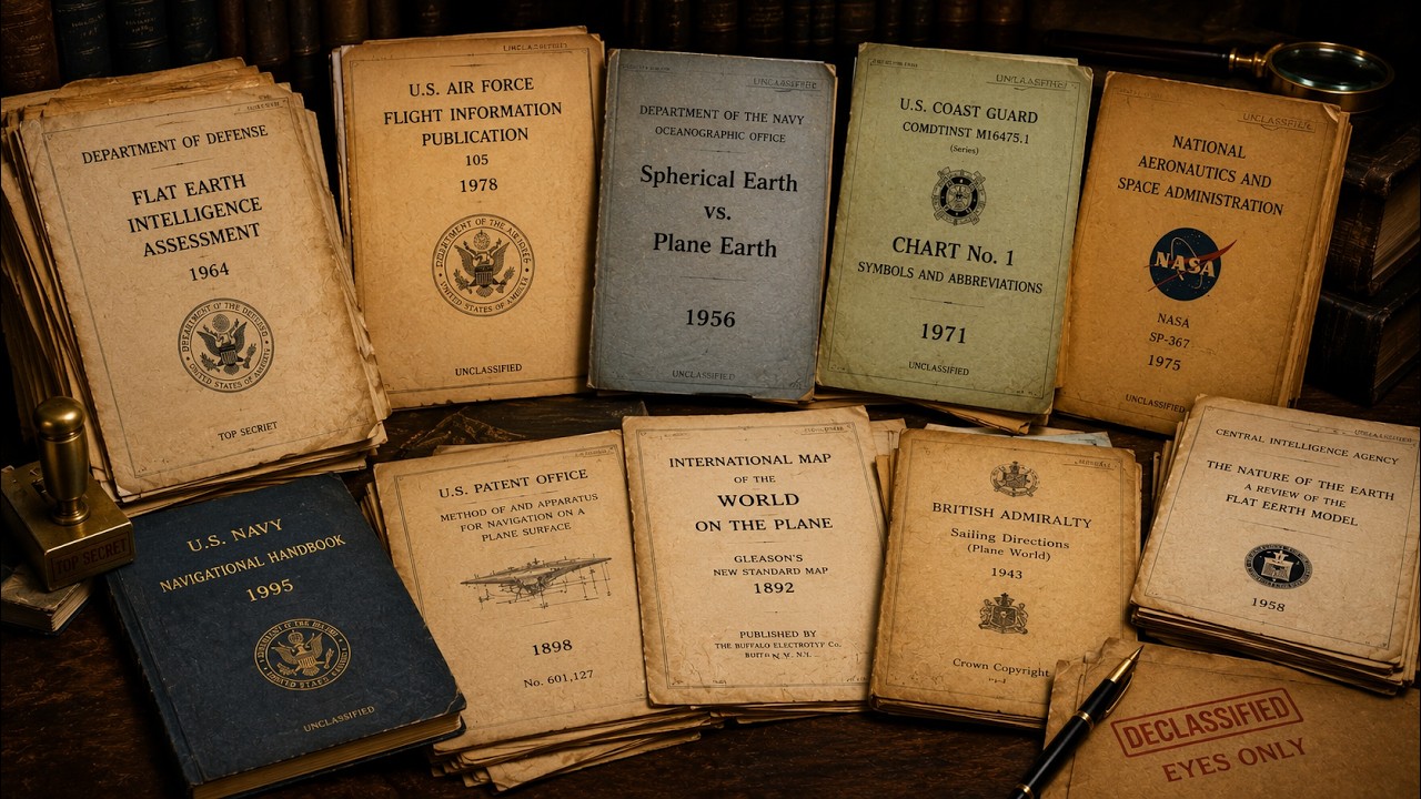 50 Government Documents Proving Flat Earth