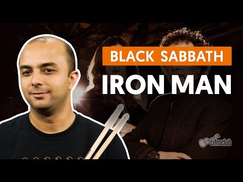 Iron Man - Black Sabbath (aula de bateria)