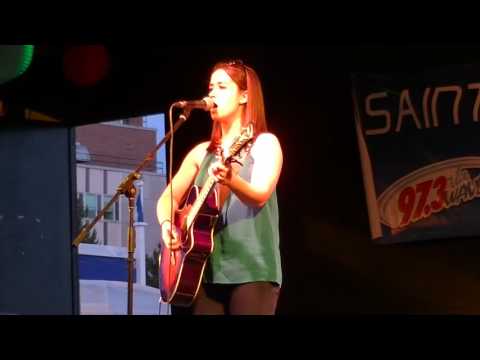 Haley McMillan performs 'Whats Up' by 4 Non Blondes week 3 of Saint John Idol