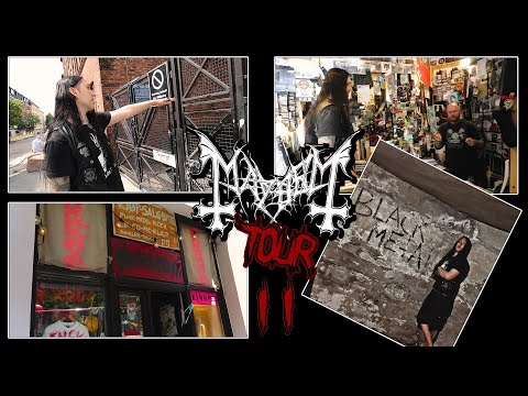 MayheM Tour II - Euronymous Apartment and Helvete Records (noseblod)