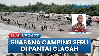 Sudut Lain Pantai Glagah, Tawarkan Laguna dengan Perairan Tenang, Cocok untuk Kemah Bersama Keluarga