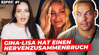 Wie Andrej Mangold Gina Lisa manipuliert! 😱| Yvonne Mouhlen Reaktion Kampf der Realitystars 2021