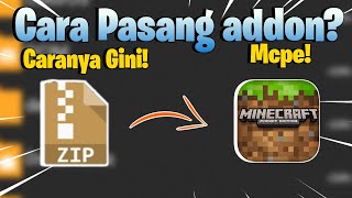 Download lagu Cara Pasang Addon Minecraft Di Hp / Mcpe ~ Mudah Banget! mp3