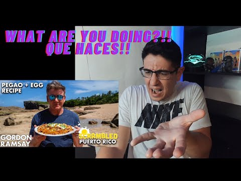 Boricua reacts to Gordon Ramsay's "Pegao"!