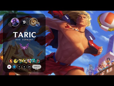 Taric Support vs Bard - KR Master Patch 13.24