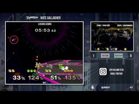 (Doubles)Losers Semis: Spark/Ryan Ford vs. Ralph/WaveBringer [Wombo Combo 10th]