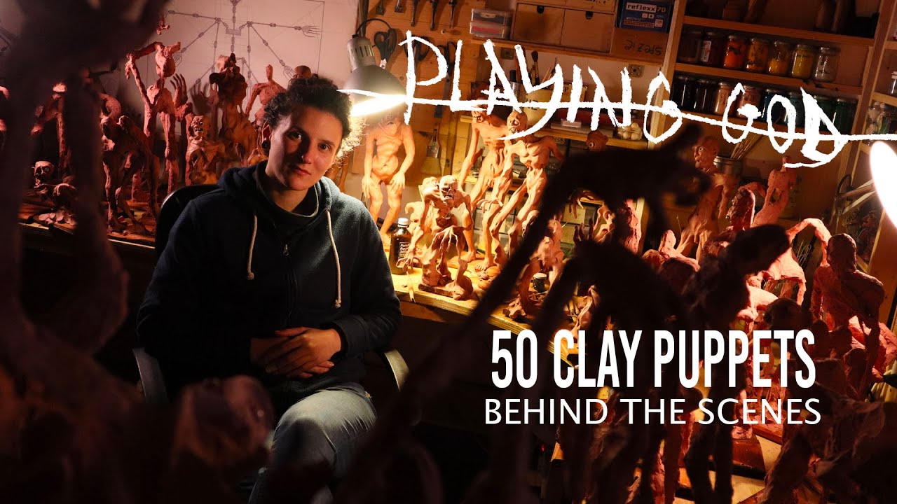 PLAYING GOD || 50 Clay Puppets Behind the Scenes
