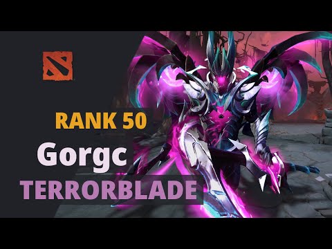 Gorgc (Rank 50) plays Terrorblade Dota 2 Full Game