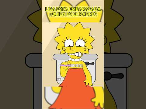 LISA SIMPSONS QUEDA EMBRAZAD4 |  #shorts #simpsons #viral